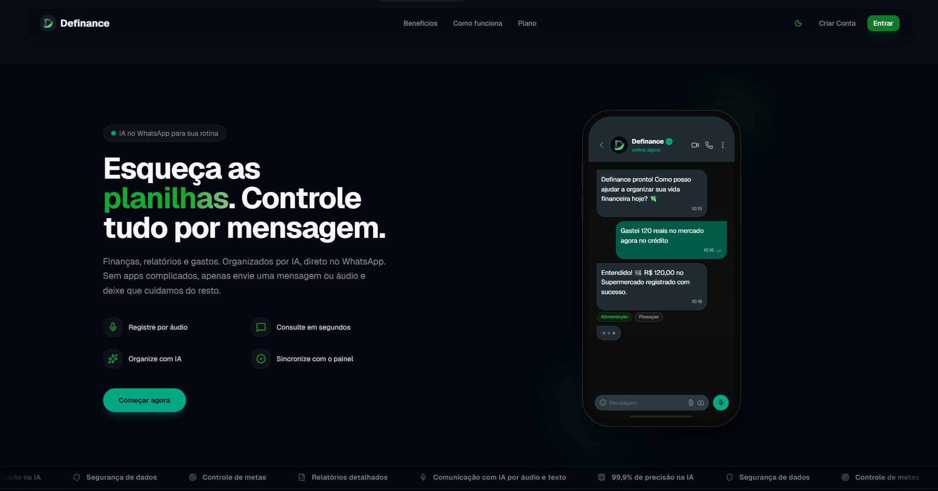 Integração e conversa com IA via WhatsApp